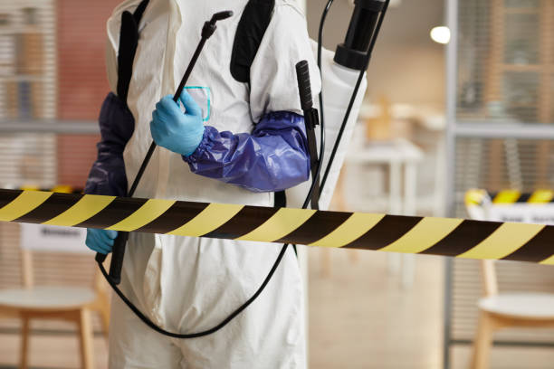 Professional Blood Cleanup technician working in San Andreas, CA